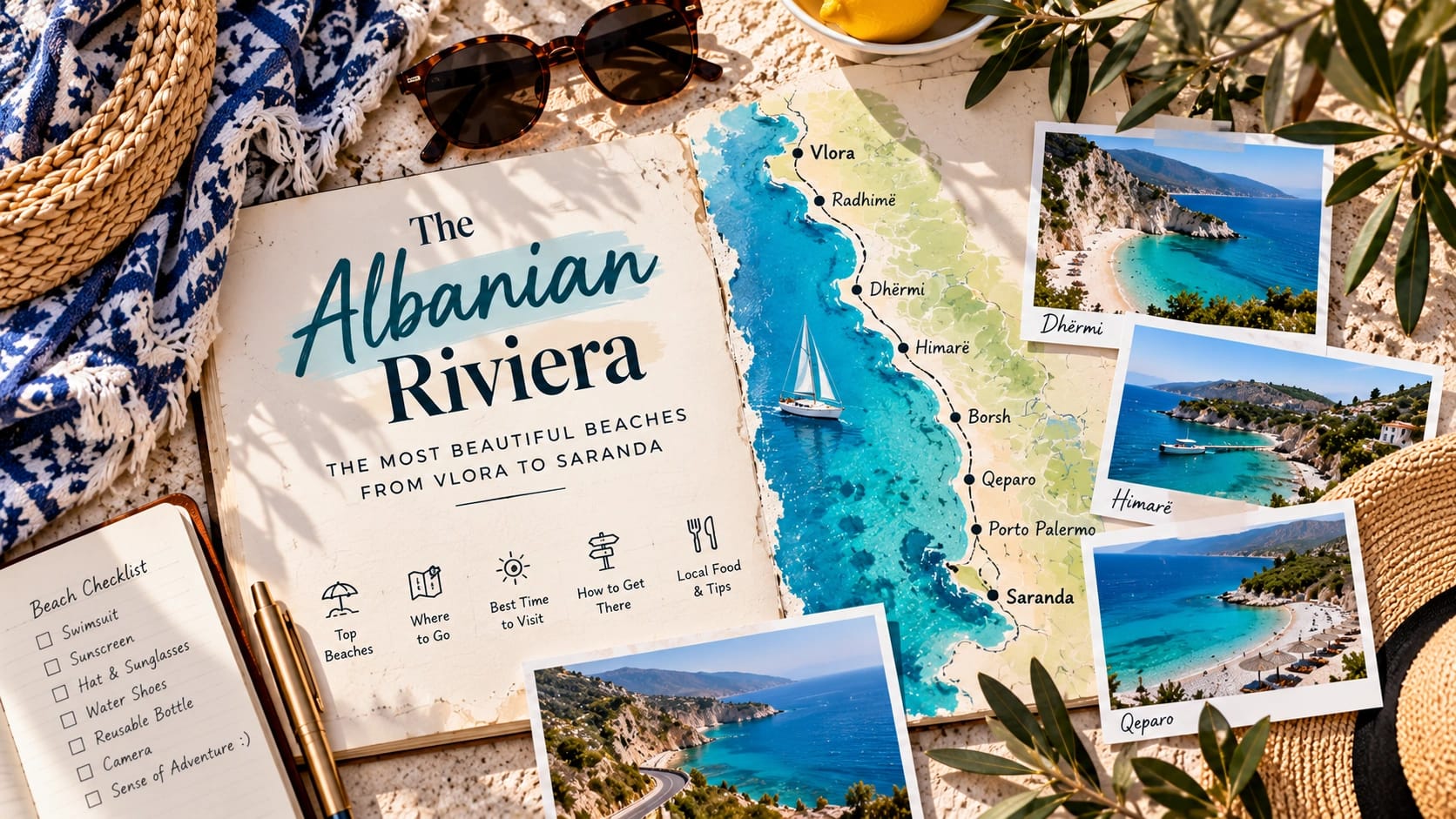 The Albanian Riviera: The Most Beautiful Beaches from Vlora to Saranda
