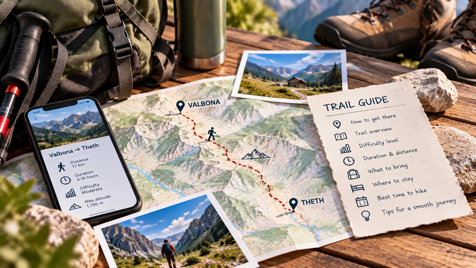 Hiking the Valbona–Theth trail: A journey through the heart of the Albanian Alps