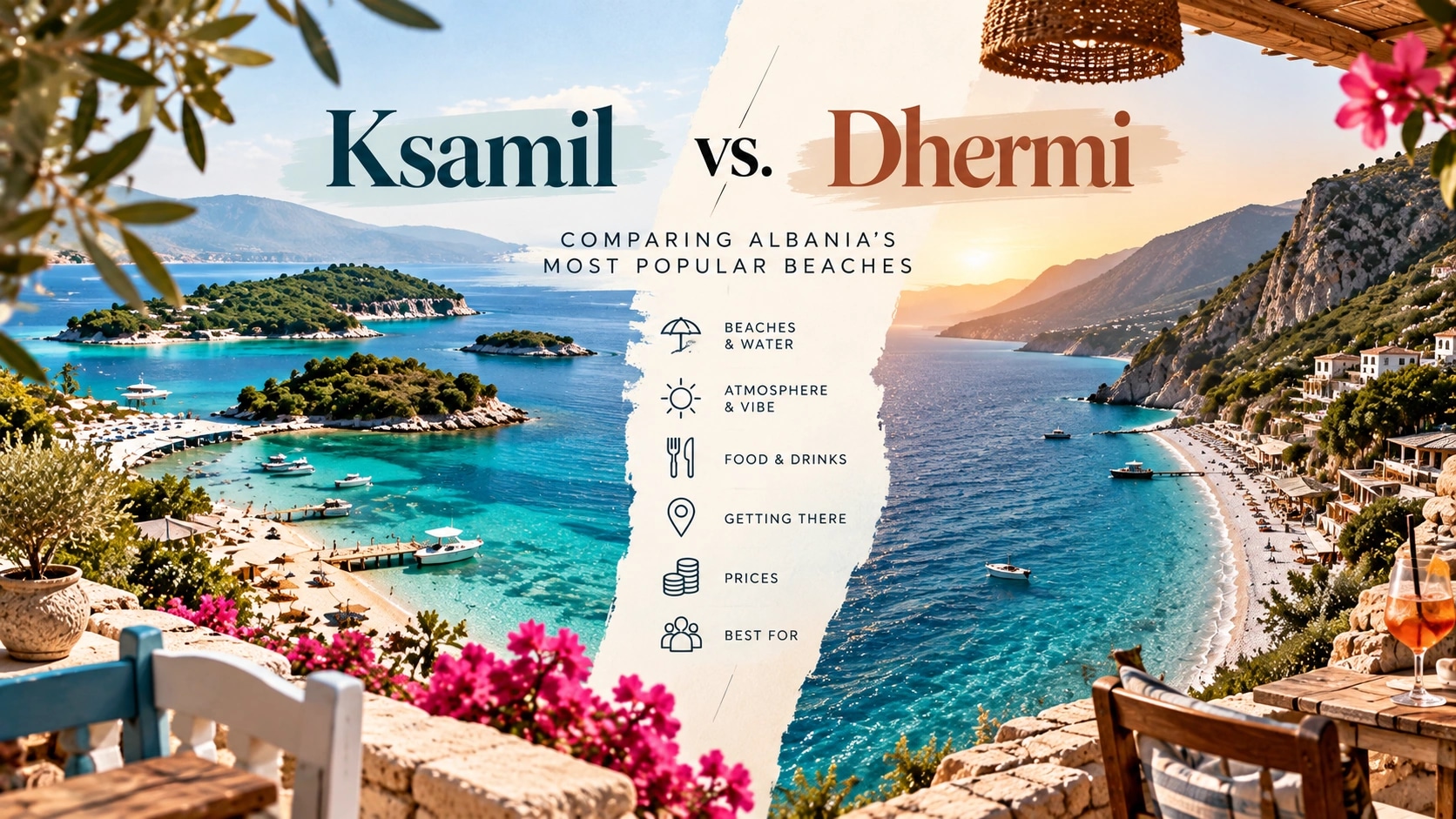 Ksamil vs. Dhermi: Comparing Albania's Most Popular Beaches