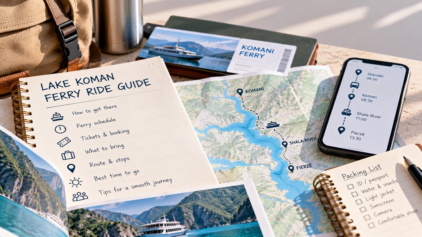 Lake Koman Ferry Ride Guide: Journey Through the Albanian Fjords